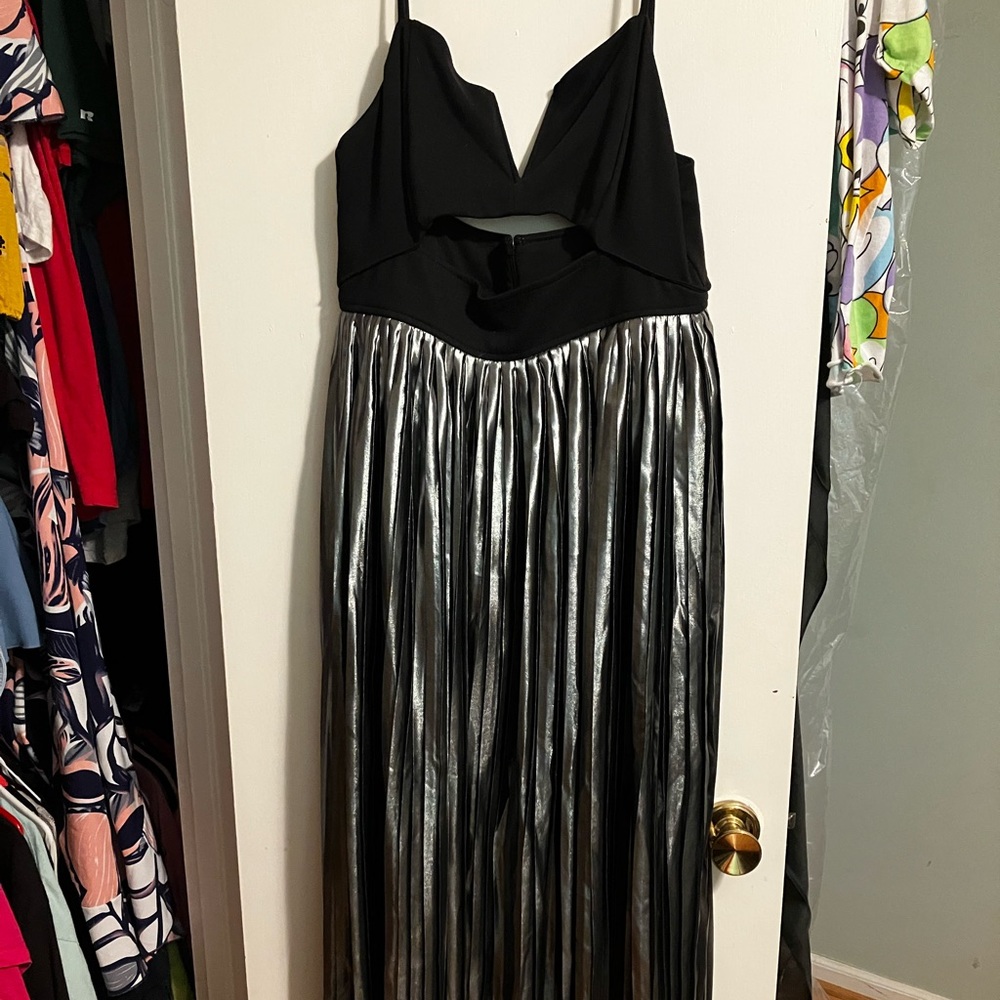 Free People Metallic Dress